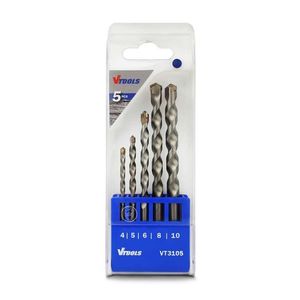 مته الماسه وی تولز مدل vt3105 مجموعه 5 عددی